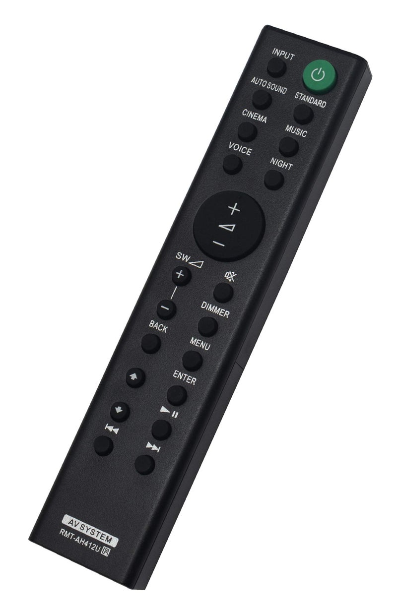 Vinabty RMT-AH412U Replaced Remote fit for Sony 5.1ch Home Cinema Soundbar HT-S700RF HT-S500RF SA-WS500RF SS-SS500RF SS-S500RF HT-S20R SS-S20R SA-WS20R SS-SS20R SS-SS700RF SS-S700RF SA-WS700RF HTS700RF - Image 2